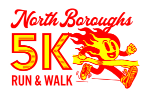 North Borough's 5K logo