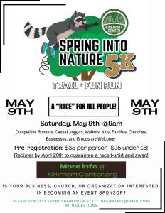 Spring Into Nature 5K home