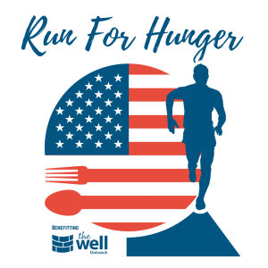 July 4th Run For Hunger - Benefiting The Well Outreach logo