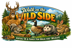 Walk on the Wild Side -Virtual 5k and 1 Mile Family Fun & Dog Walk for Wildlife logo
