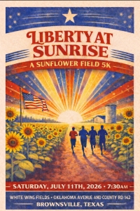 Liberty at Sunrise 5K Run logo