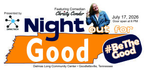 Night Out For Good: #BeTheGood homepage