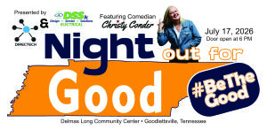Night Out For Good: #BeTheGood homepage