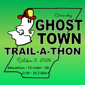 Chernisky Ghost Town Trail-a-thon logo
