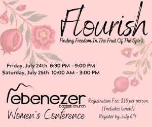 Flourish - Women's Conference by Ebenezer Baptist Church homepage
