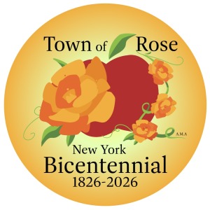 Town of Rose Bicentennial 5K logo