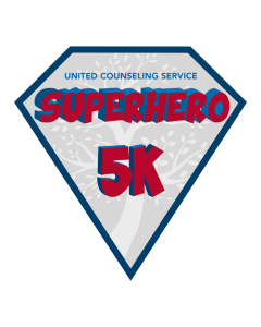 UCS Superhero 5K and Kids Dash logo