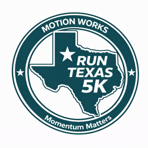 Run Texas 5k plus 1 Mile Fun Walk logo