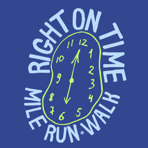 Right On Time Mile logo