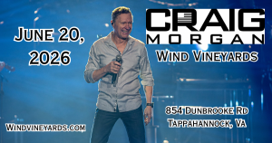 Craig Morgan at Wind Vineyards homepage