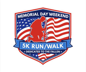 The Memorial Day Weekend 5K Run/Walk logo