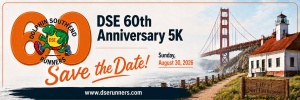 DSE 60th Anniversary 5k logo