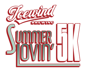 Icewind Brewing Summer Lovin' 5K logo