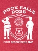 Rock Falls First Responder 5k logo