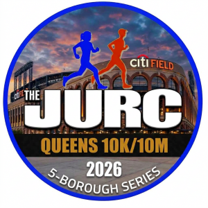 The JURCs 2026 10K/10M 5-Borough Series logo
