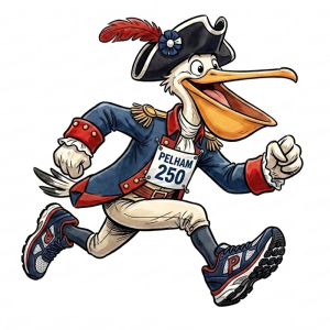 Pelham 250th Run logo