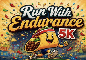 Run With Endurance 5k Run/Walk logo