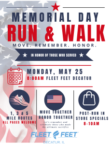 Memorial Day Run & Walk logo