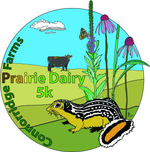 Prairie Dairy 5k logo