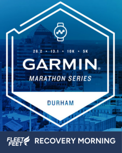 Durham Garmin Marathon Recovery Morning