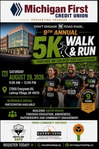 Don't Engage N Road Rage Annual 5K Walk and Run 2026 home
