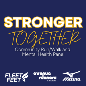 Stronger Together Community Run/Walk and Mental Health Panel logo