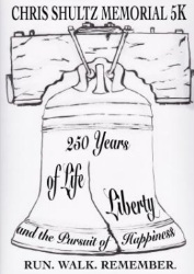 Chris Shultz Memorial Run logo