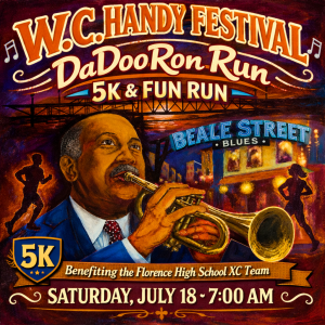 W.C. Handy Festival DaDooRon Run home