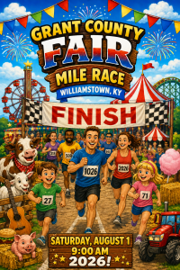 Grant County Fair Mile logo