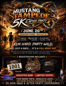 Mustang Stampede 5K Run/ Walk