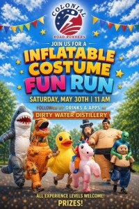 CRR Inflatable Costume Fun Run logo