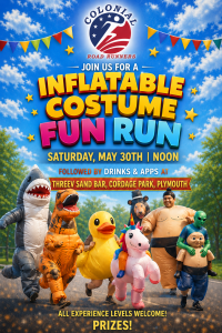 CRR Inflatable Costume Fun Run logo