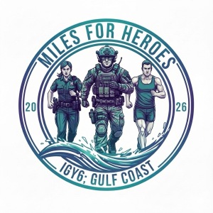 Miles for Heroes logo
