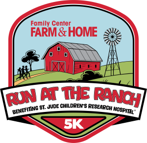 Run at the Ranch 5K - Benefiting St. Jude Children's Research Hospital logo
