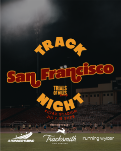 Track Night SF Presented by Tracksmith logo