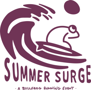 The Bullfrog Summer Surge logo