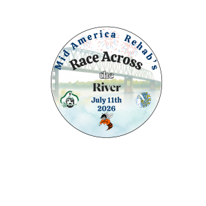 Mid America Rehab's Race Across the River - 2026 logo