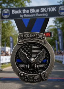 Back The Blue "Live Virtual" 5k/10k homepage
