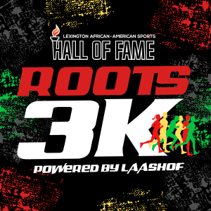 Roots & Heritage 3K Powered by Lexington African-American Sports Hall of Fame logo