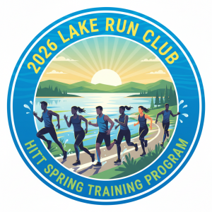 Lake Run Club "HIIT Back" Early Summer training program logo