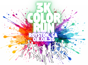 Royston 3K Color Run logo