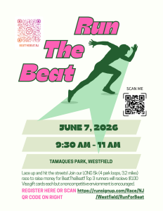 Run for Beat logo