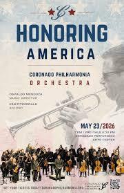 Honoring America with the Coronado Philharmonia Orchestra logo