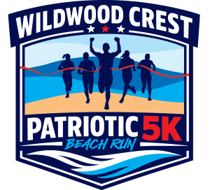 Wildwood Crest Patriotic 5K Beach Run logo