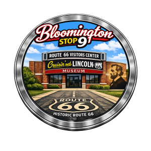 Solidarity Sidekick down Route 66 - Stop 9- Bloomington 6.6K logo