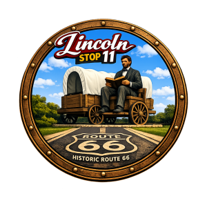 Solidarity Sidekick down Route 66 - Stop 11- Lincoln 6.6K logo
