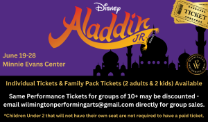 Disney Aladdin JR. homepage