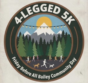 The Four Legged 5k logo