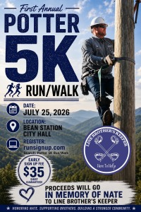 POTTER 5K logo