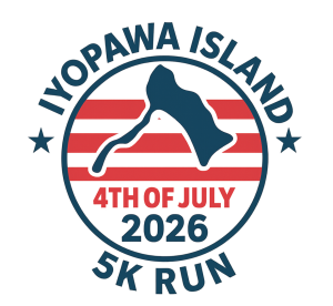 Iyopawa Island 4th of July 5k logo